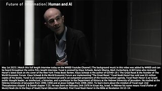 Yuval Noah Harari | "AI Can Create New Stories. AI Created a Religion & Wrote a Holy Book of the New Religion & Helped to Spread New Cryptocurrency. It Has $40 Million...AI Can Invent New Kinds of Money. " - May 1st 2025
