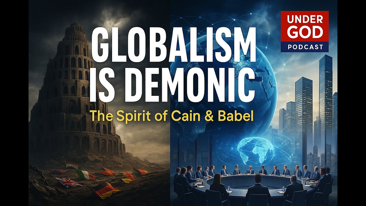 Why Globalism is DEMONIC: The Spirit of Cain & Babel | Under God Ep 166