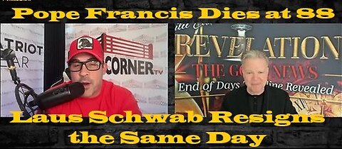 Bo Polny - Nino | Pope Francis Dies at 88, Klaus Schwab Resigns the Same Day