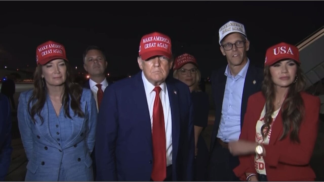 President Trump Takes Questions From the Press