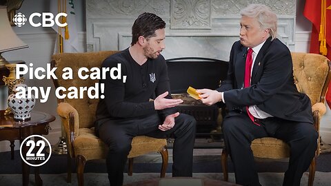 Trump and Zelenskyy play cards in the Oval Office || This Hour Has 22 Minutes 