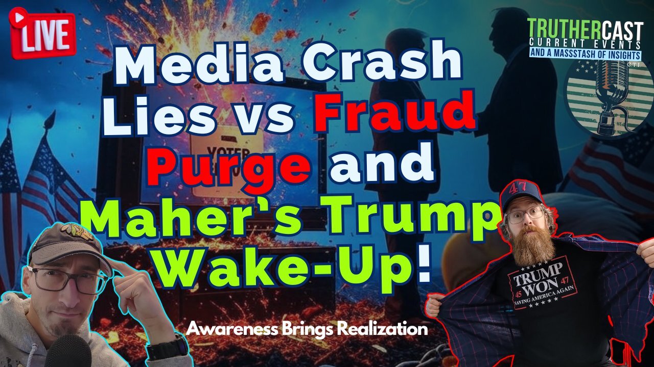 Lamestream Media’s Crash Scare Can’t Hide Arizona’s Fraud Win and Maher’s Trump Truth!