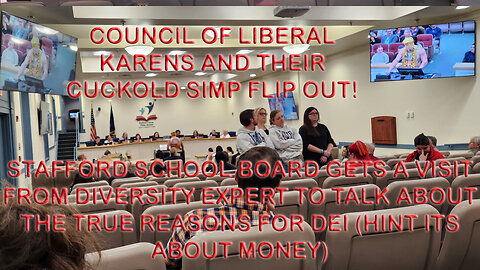 Stafford School Board DIVERSITY EXPERT tells TRUTH about DEI (its about money) 4 8 2025