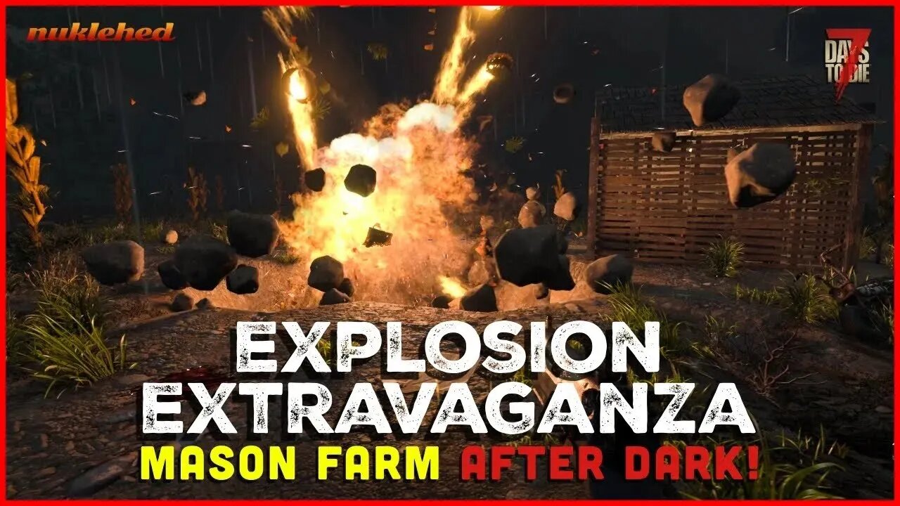 Farm Quest Explosion Frenzy! 💥🧟 7D2D V2.3 b9 #gaming