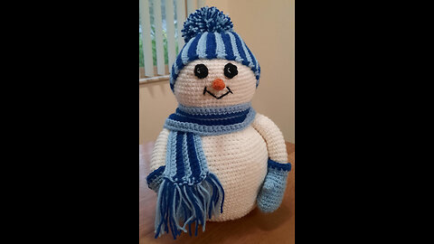 Stuffed Animal Sized Snowman