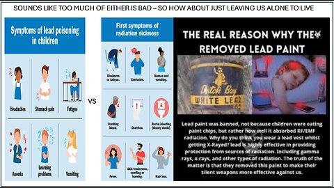 THE REAL REASON THEY REMOVED LEAD PAINT FROM SOCIETY