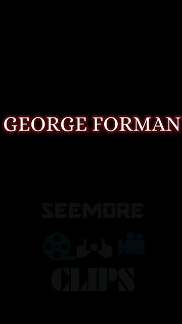 George Foreman rest in peace champion