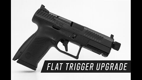 CZ P10 Flat Trigger – Omega Competition Series | Install Video