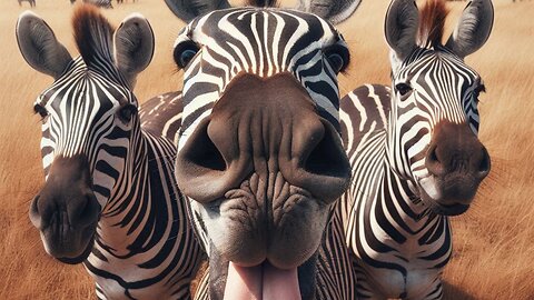 Funniest Zebra and Monkeys |Best Funny Animal Clips🦓🙉😂#52