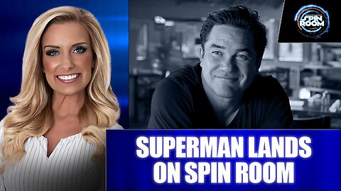 SUPERMAN LANDS ON SPIN ROOM