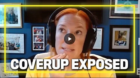 WATCH: Jen Psaki Struggles to Defend the Obvious Coverup of Biden's Deteriorated Mental State