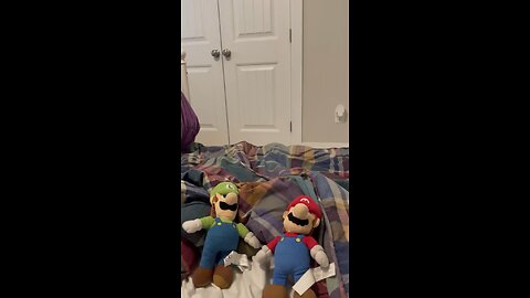 The funny Mario bros. Luigi’s chicken