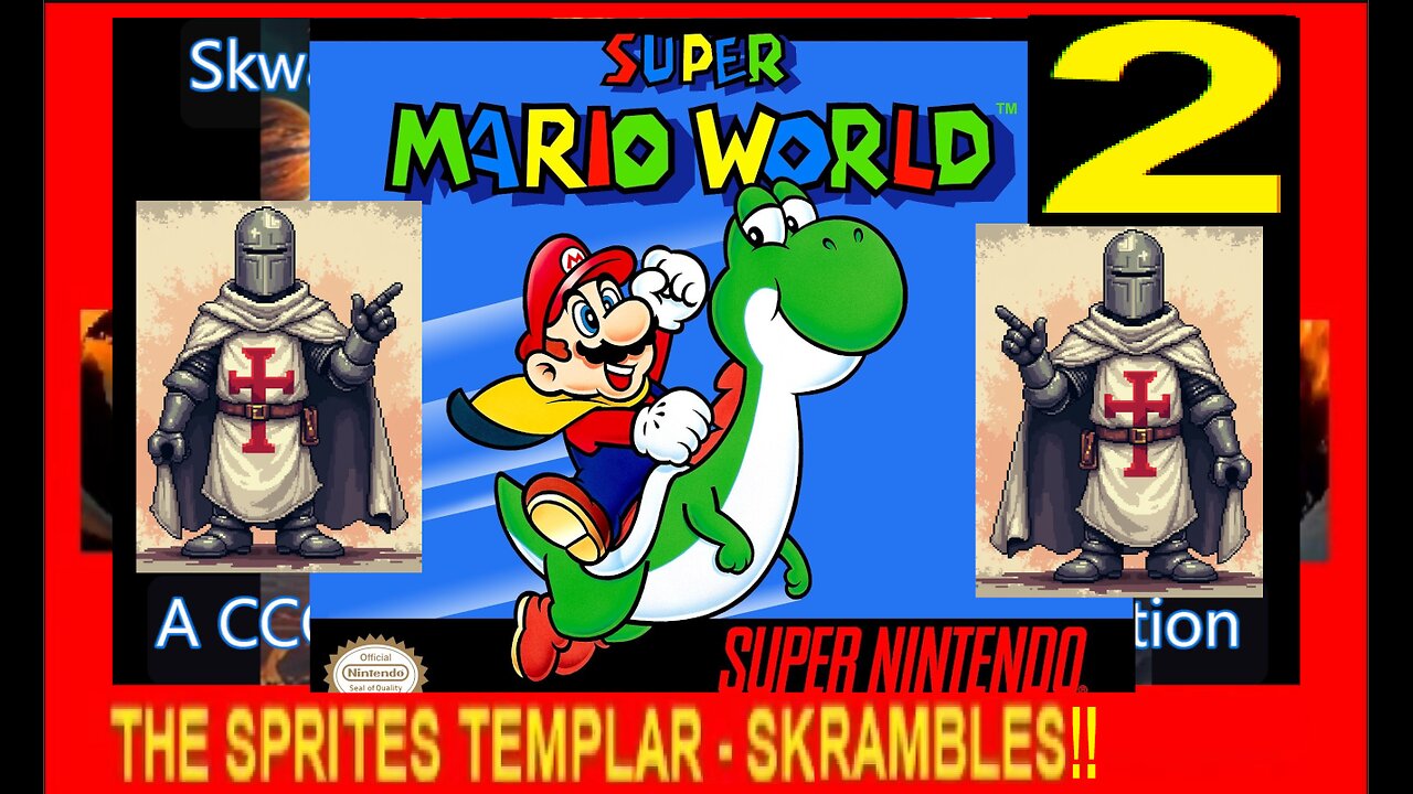 SUPER MARIO WORLD V2 - SNES - Skwatter's SKRAMBLES!!