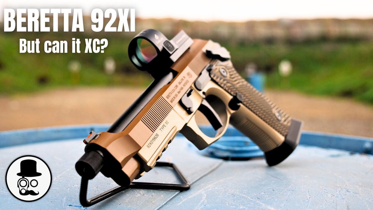 Head turner on the range - Beretta 92XI Sabbia