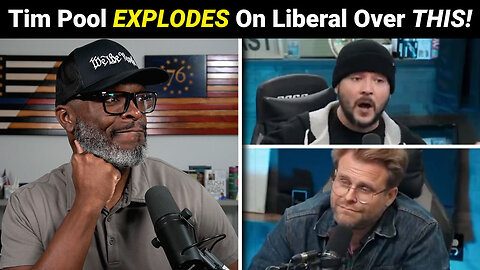 Tim Pool EXPLODES On Liberal Comedian Over DEBUNKED Trump Hoax!