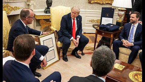 President Trump Participates in a Bilateral Meeting with the Chancellor of Germany