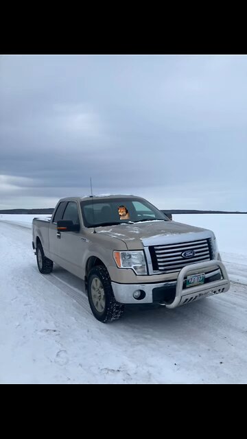 Me driving to my friends house