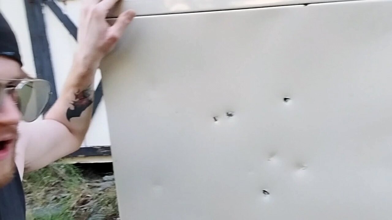 Breaking a washing machine for SCIENCE