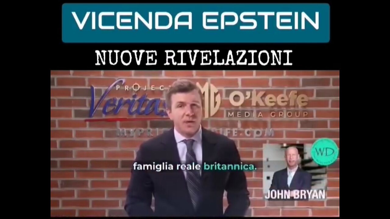VICENDA EPSTEIN: <<John Bryan, consigliere della famiglia reale, rivela le relazioni sessuali del principe Andrea (figlio della regina Elisabetta) con minorenni e i suoi profondi legami con Jeffrey Epstein>>