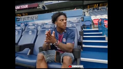 ishowspeed joins PSG team