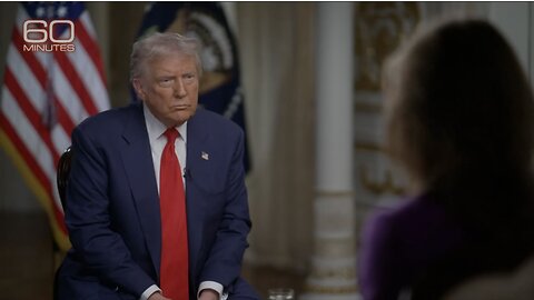 President Trump 60 Minutes Interview (November 2, 2025)
