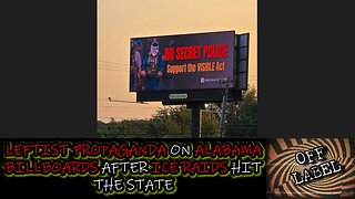 Democrat Propaganda Displays On Billboards Funded By "Activsits" As ICE Sweeps Alabama