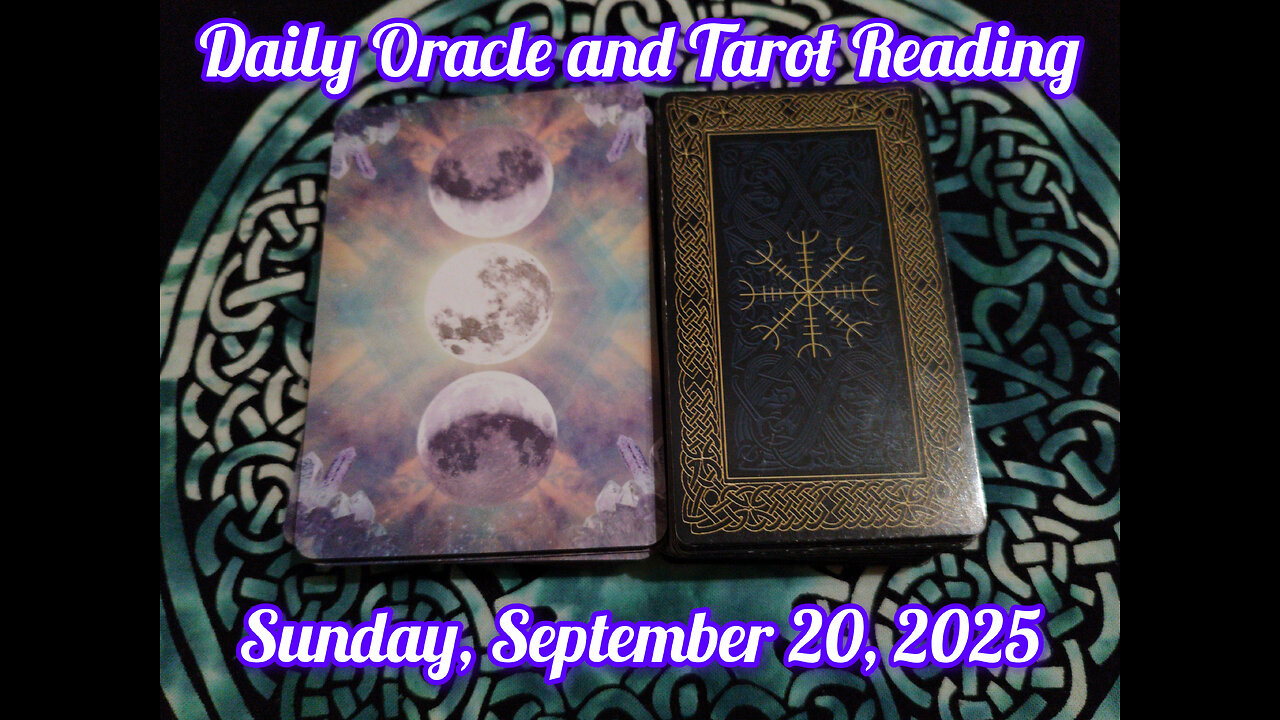 Daily Oracle and Tarot Reading: Sunday, September 21, 2025