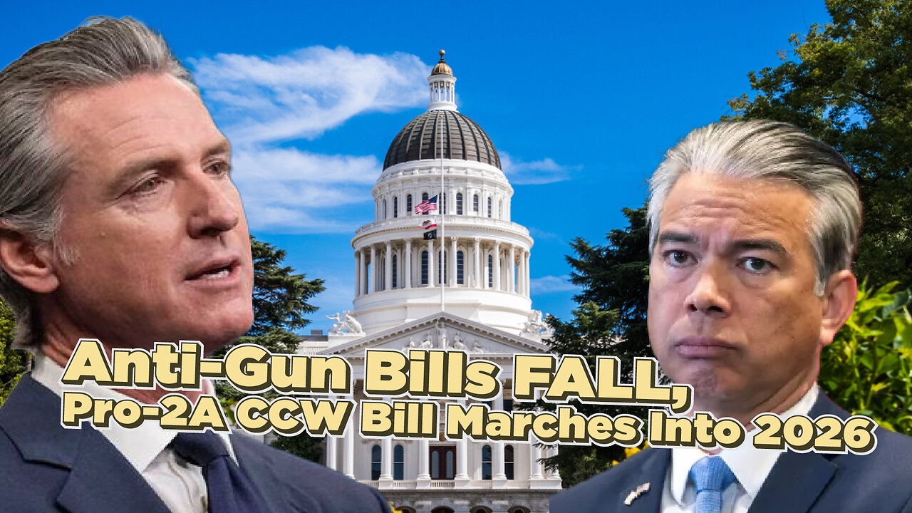Anti-Gun Bills FALL, Pro-2A CCW Bill Marches Into 2026