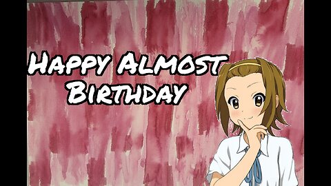 Pre Birthday Tape