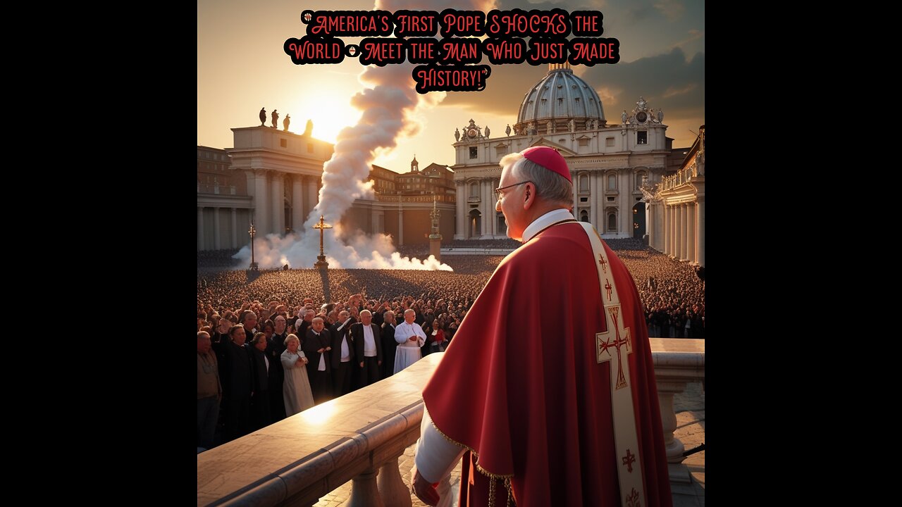 America's First Pope SHOCKS the World - Meet the Man Who Just Made History!"