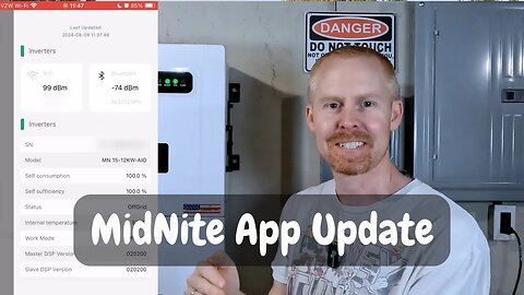 New App Update for the MidNite Solar All In One Inverter