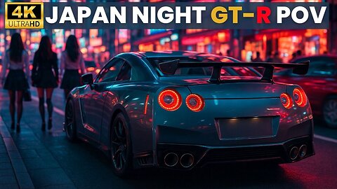 Yokohama ⛩️ Japan Night POV Drive in a 600HP GT-R R35 ⭕️⭕️\_____/⭕️⭕️ 4K HDR