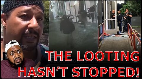 About $12,000 in merchandise was stolen in a brazen flash mob robbery