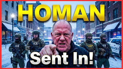 Trump Sends Tom Homan to TAKE OVER Minnesota