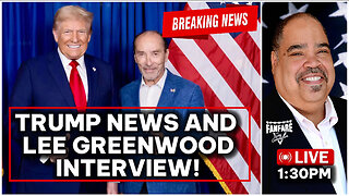 PRESIDENT TRUMP HAS DEMOCRATS IN SHAMBLES AND LEE GREENWOOD INTERVIEW!