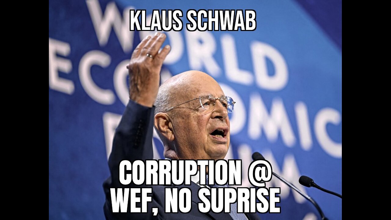 Klaus Schwab SUPER VILLAN