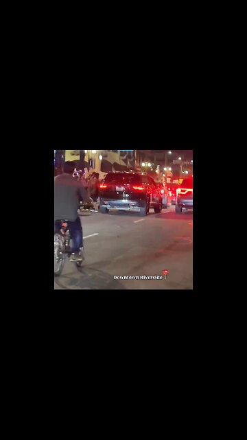 'No Kings' Rioters Attack Driver In Riverside, CA… So The Driver Drove Through The Crowd To Escape