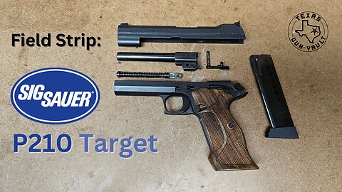 Field Strip: Sig Sauer P210 Target (P210A-9-TGT)