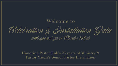 Celebration & Installation Gala | Godspeak Calvary Chapel