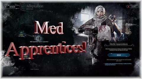Med Apprentices! / Frostpunk R1 E16
