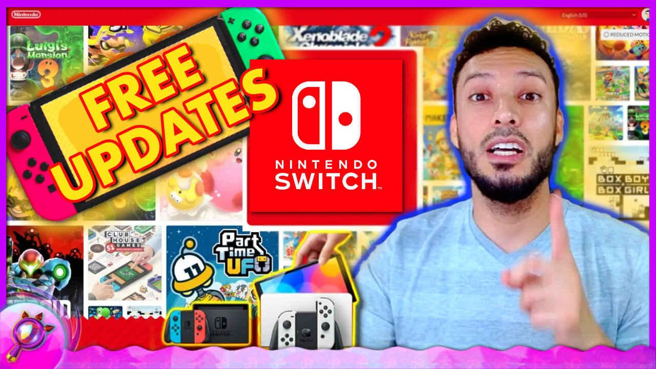 Free Updates for Select Nintendo Switch Games