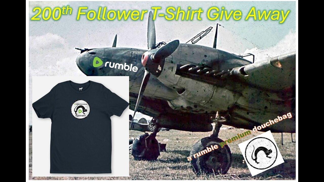 WW2 Flight Sim - 200th Follower - Free T-Shirt Giveaway Congrats @GixxerTrixxter!!!!