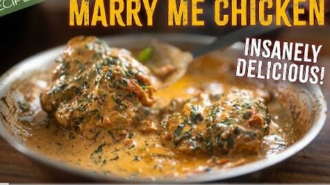 Marry me chicken - flavour fusion chicken 🥰😋