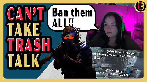 Trash Talk in Gaming | Female Streamer Wants Men BANNED for Jokes