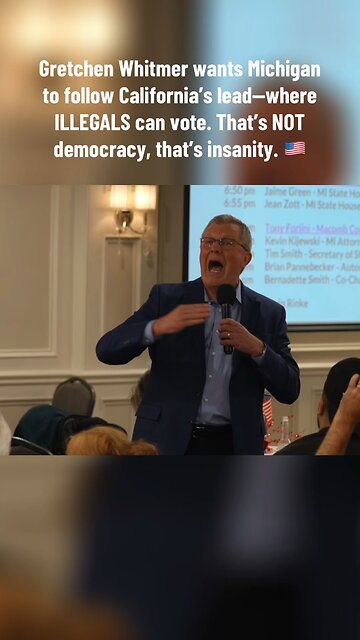 Stop Gretchen Whitmer’s Plan: Say NO to Illegal Immigrant Voting in Michigan!