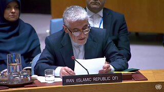 Iran Condemns US and Israeli Aggression, Hypocrisy, and Lawlessness at UN