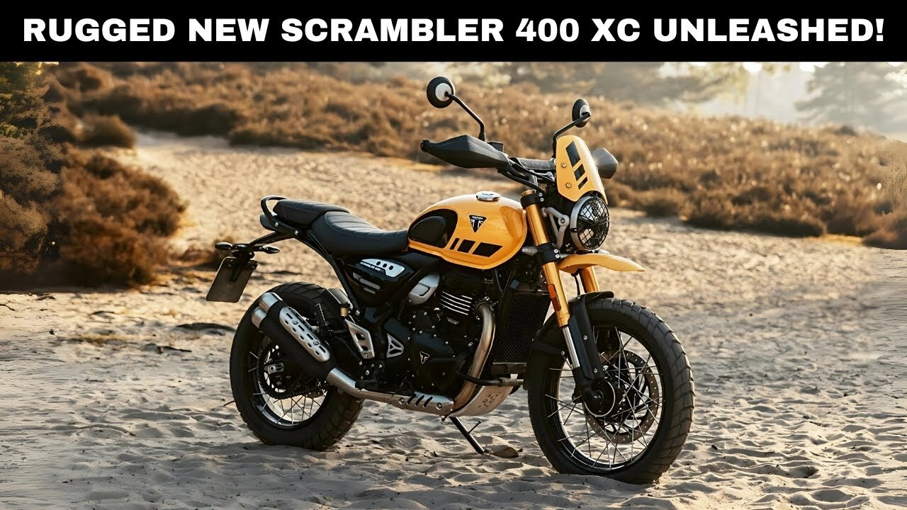Triumph Scrambler 400 XC (2025) | Rugged Retro Style with Off-Road Attitude!