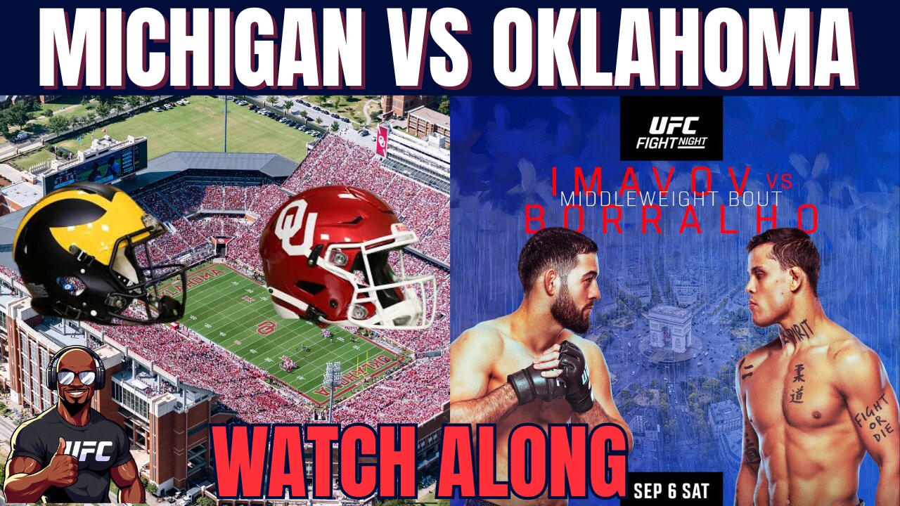 #15 Michigan vs #18 Oklahoma Watch Along
