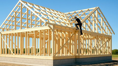 Man Builds Amazing House After Disaster | Step-by-Step Build by