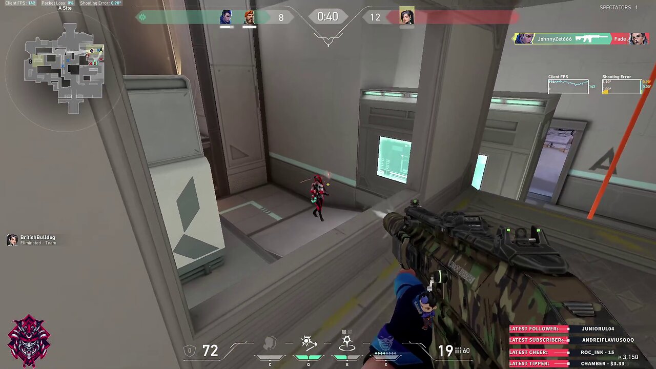 Cand tragi de toti banii dar tot castigi runda in Valorant